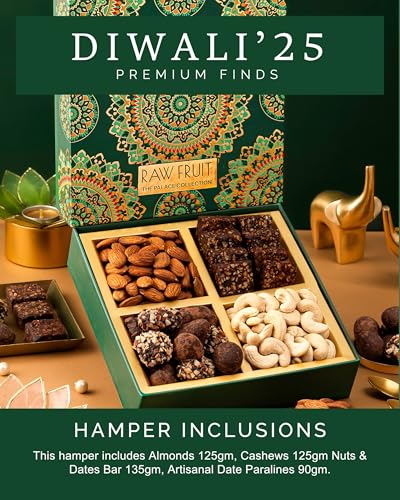 Image of Hyperfoods Dry Fruits Gift Box Diwali Gifts for Family and Friends Chocolate Gift Hamper Dry Fruit Diwali Gifts for Employees Corporate Gifts for Employees Hampers Dry Fruits Combo Pack
