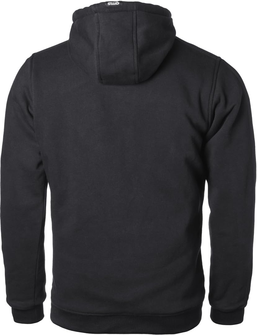 GMS Cruz Motorrad Zip Hoodie, schwarz, L