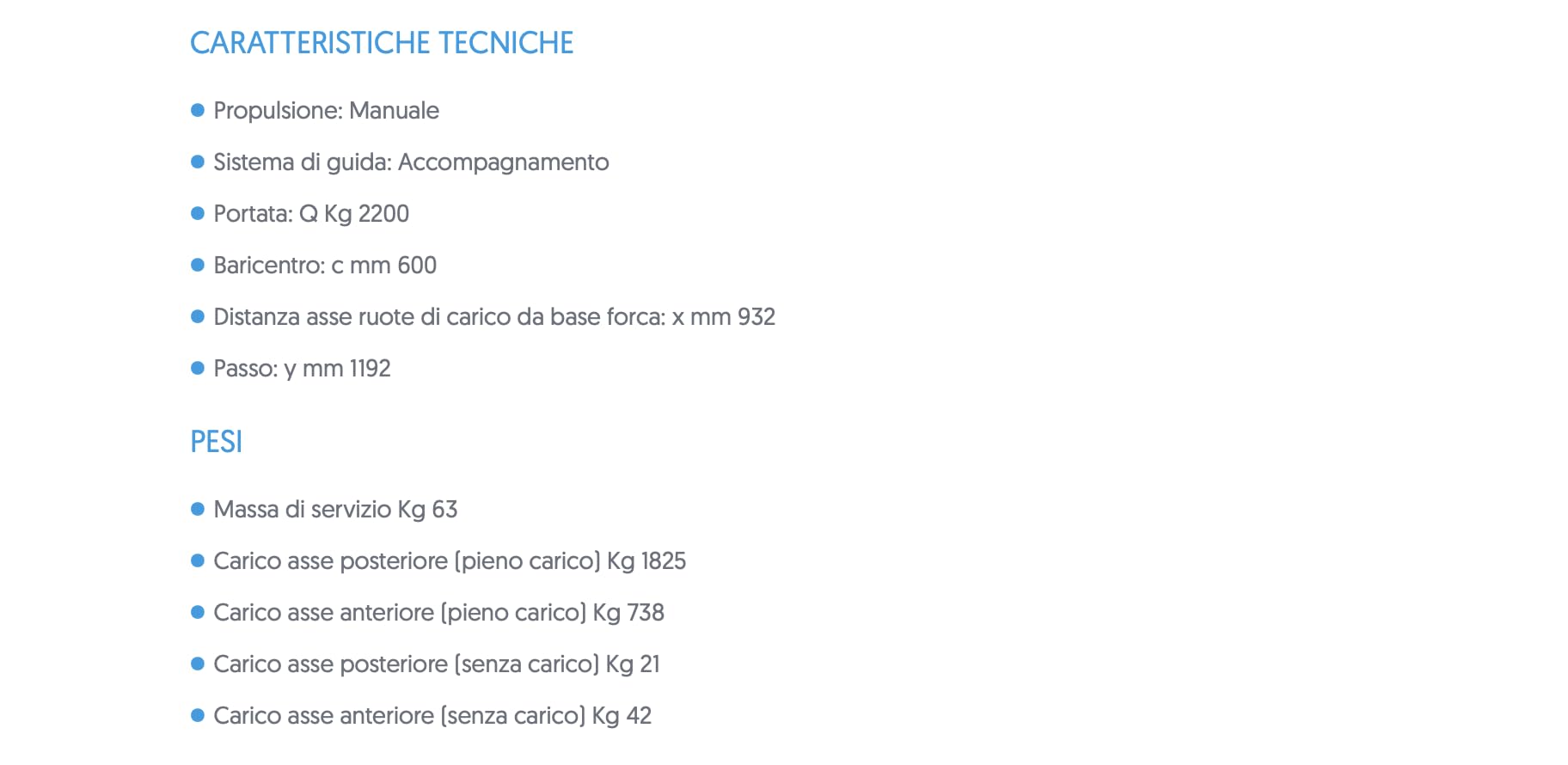 Svelt Transpallet Manuale in Acciaio – Portata 2200 kg, 4 Rulli in Nylon, Sollevamento Manuale, Timone Ergonomico, Forche 1150 mm, Verniciatura Antiusura