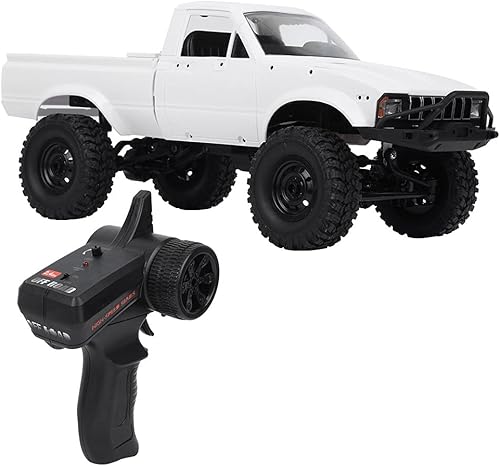 Coche de orugas a control remoto, 2.4G 1/16 4WD Camión todoterreno a escala completa de cuatro ruedas, control remoto para niños, juguete RC Rock