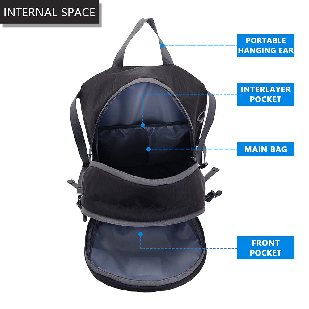 40 l leichter Tagesrucksack, Radfahren, Wandern, wasserabweisend, Reiserucksack