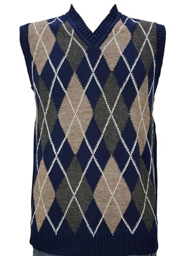 Colete Katlen Tricot Jacquard Losango