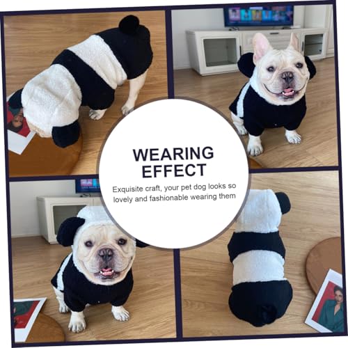 Disfraz para Perro Panda, Talla M, Invierno miniatura 7
