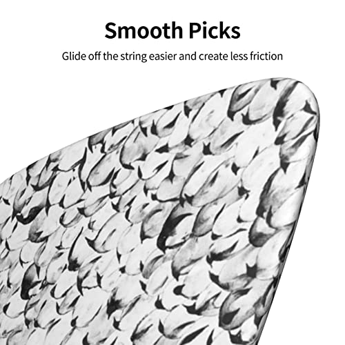Élégant ensemble de 6 médiators de guitare à motif de pingouins pour guitare acoustique, guitare électrique, basse… - Les Beatles, Paul McCartney, John Lennon, RIngo Starr, George Harrison Élégant ensemble de 6 médiators de guitare à motif de pingouins pour guitare acoustique, guitare électrique, basse… – Image 7