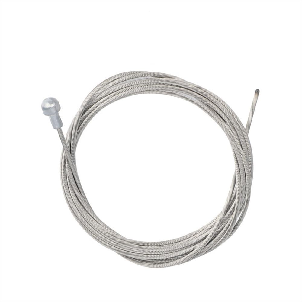 DAVBIR Bremsleitung MTB Fahrrad Bremsleitung Fahrrad Geschwindigkeit Linie Fixed Gear Shifter Getriebe Brems Kabel Set Kern Inneren Draht Für MTB Rennrad 1PCS 2M (Color : MTB Brake Cable 2M)