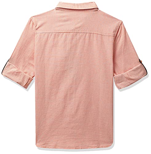 Image of Amazon Brand - Jam & Honey Boys 100% Cotton Printed Regular Fit Long Sleeve Shirt