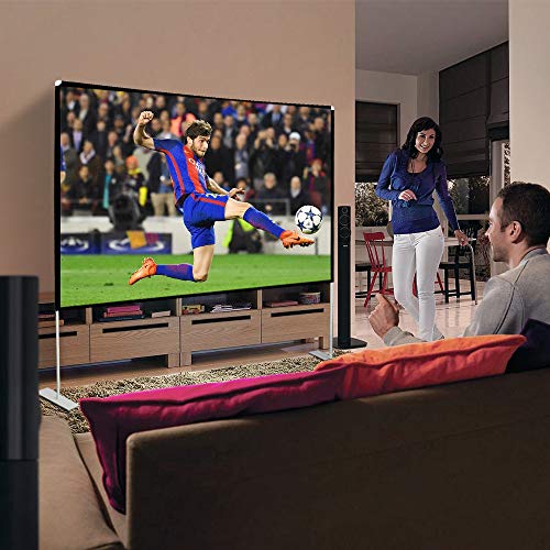 image for Abdtech Portable Outdoor Movie Screen, 120 inch 3D Projector Screen Fr