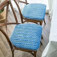 Housse de coussin tapisserie galloise bleu canard : coussin fait main - France