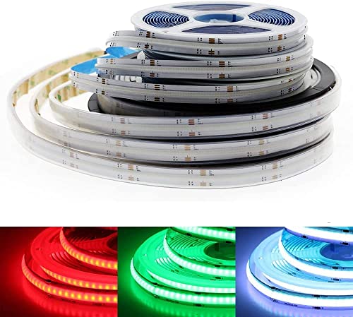 RGB RGBW RGBWW COB LED Strip 12V 24V COB LED Light High Density Flexibel IP67 Waterdicht (niet waterdicht, DC24V RGB)