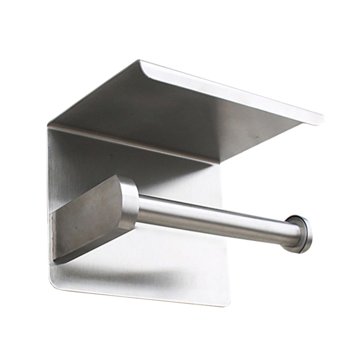 Soporte para baño de acero inoxidable CRAFTHROU con estante para papel higiénico y celular