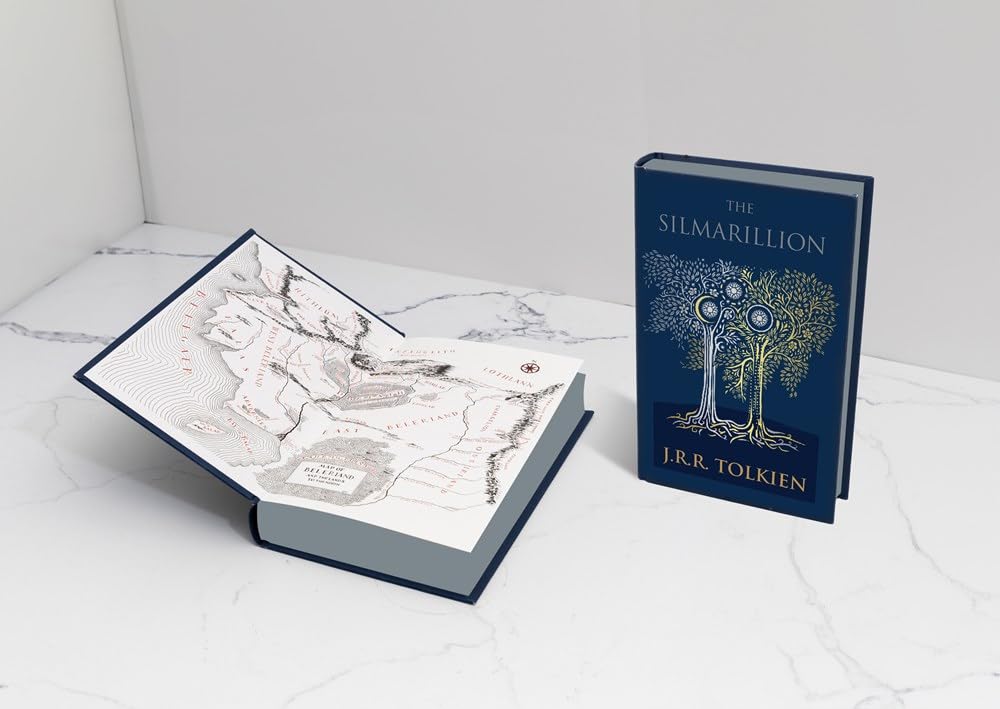 J. R. R. Tolkien Middle-earth Collector's Edition Set (5 Books): Hobbit, Silmarillion, Lord of the Rings (Fellowship, Two Towers, Return of the King)