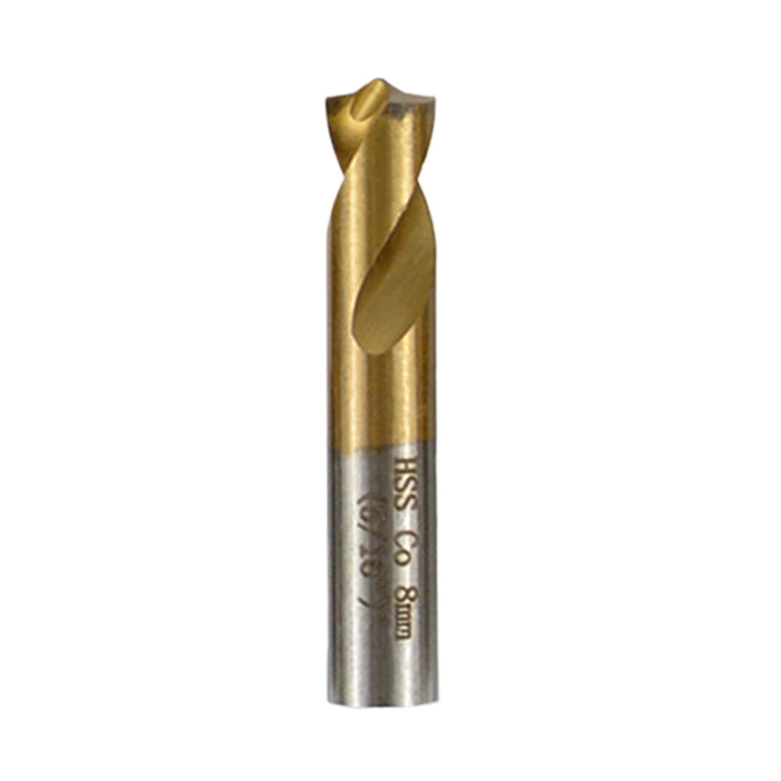 Containing Spotting Weld Drill 6.5mm 8mm 10mm Straight Shank Drill Bit Automotive Sheet Welding Point Tool Metal Sheet