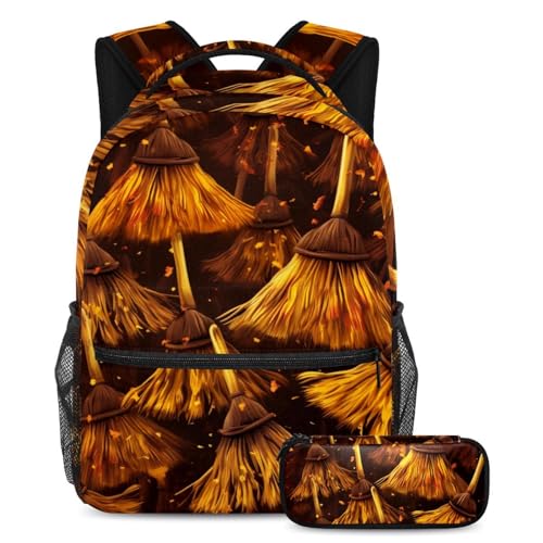 Sac à dos école Halloween ergonomique pour soulager le dos des étudiants