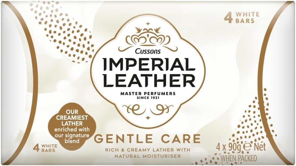 IMPERIAL LEATHER SOAP GENTLE CARE - 4X90G