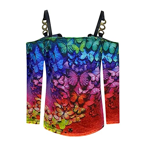 2022 Feliz natal top feminino raglan colorblock print top feminino manga longa
