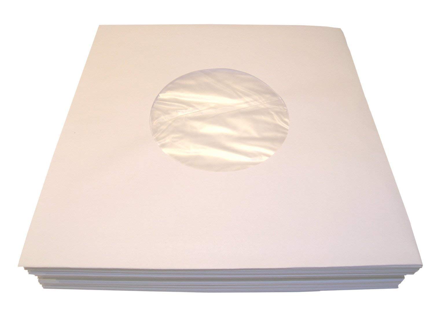 25 Fundas De Papel Con Forro Antiestático - Para Singles De Vinilo De 7 Pulgadas (discos Pequeños), Medidas 18x17.9 Cm