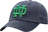 ND Collegiate Adjustable Hats (Adjustable Hat, ND Logo Green)