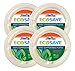 Hefty EcoSave Disposable Compartment Plates, Made from Plant Based Materials, Heavy Duty Paper Plates, 10 â…› Inch, 16 CT (Pack of 4)