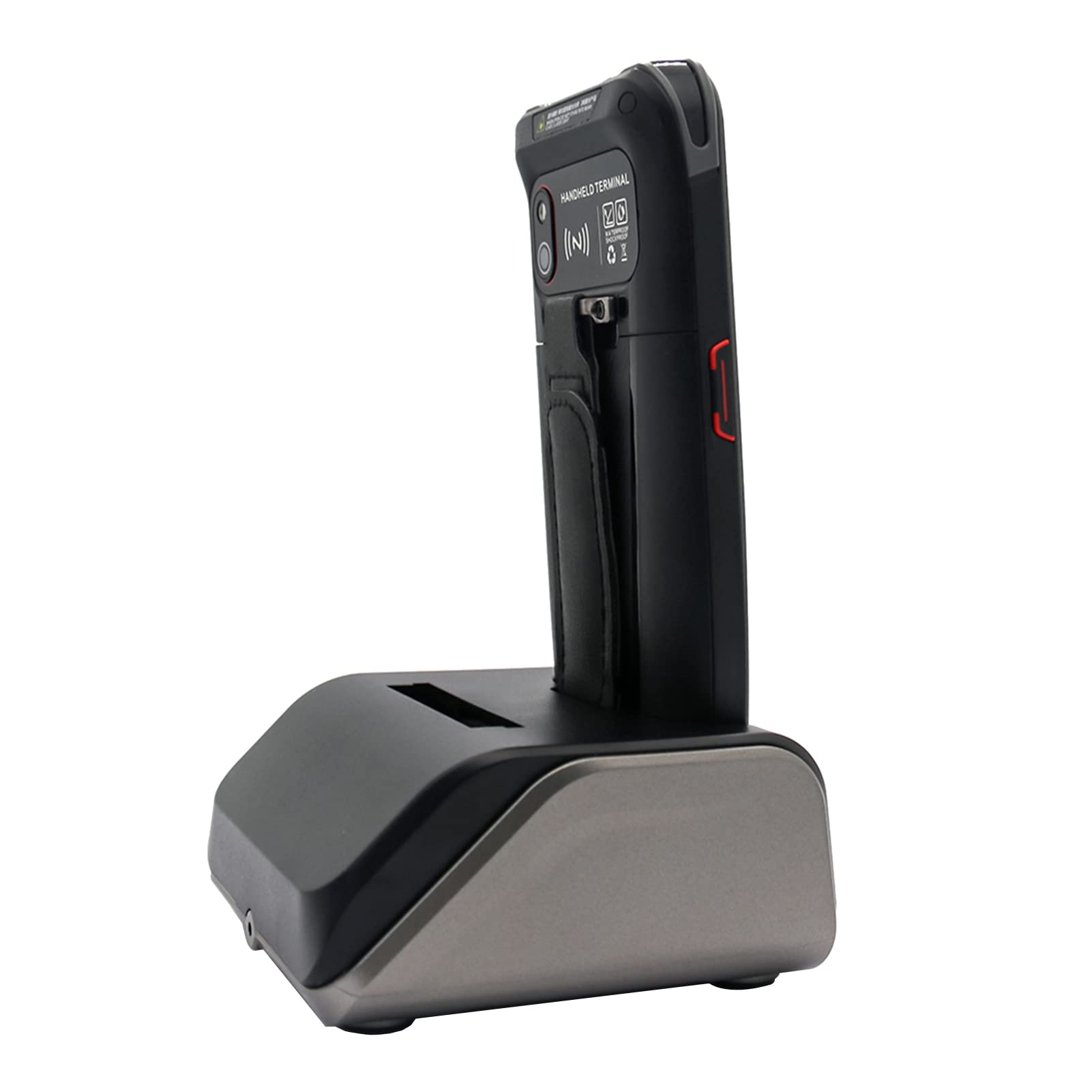 Irfora Handheld POS Android 10.0 PDA Terminal 1D/2D/QR Barcode Scanner mit Ladestation Unterstützung 2/3/4G WiFi BT Kommunikation mit 4,0 Zoll Touchscreen für Supermarkt Restaurant Lager Einzelhandel
