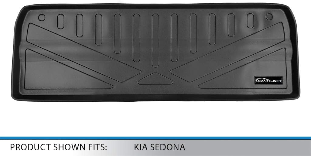 MAXLINER All Weather Custom Fit Cargo Liner Behind The 3rd Row Compatible with 2015-2021 Kia Sedona