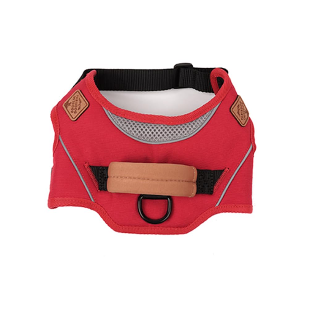 Adjustable Reflective Dog Harness, Padded & Secure Fit for Small, Medium, Large Dogs – Easy Clip for Walking, Training & Outdoor Activities (RED, 2~3XL)