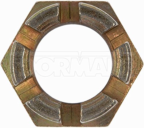 Dorman 615-105.1: Castellated Nut Spindle Nut M22-1.5 Hex 32Mm