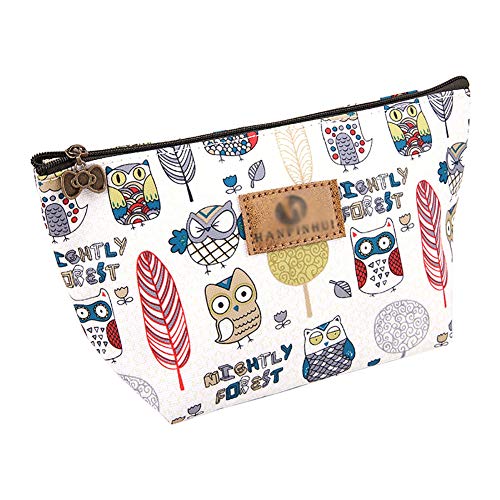 Demarkt 1 Pcs Trousses à Maquillage Impression Sac Cosmétique Sacs de Rangement Dessin Animé de Mode Imperméable Pochette Petit Porte-Monnaie Cadeau pour Femme - 22 x 12 x 16cm