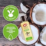 JALOMA Coconut Oil with Keratin to Help Strengthen Hair, 4 Oz Bottle - Image 4