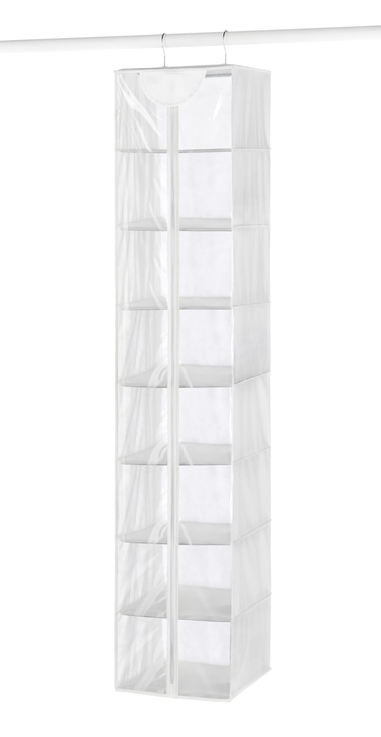 Bolsa de suéter colgante transparente - Blanco 4