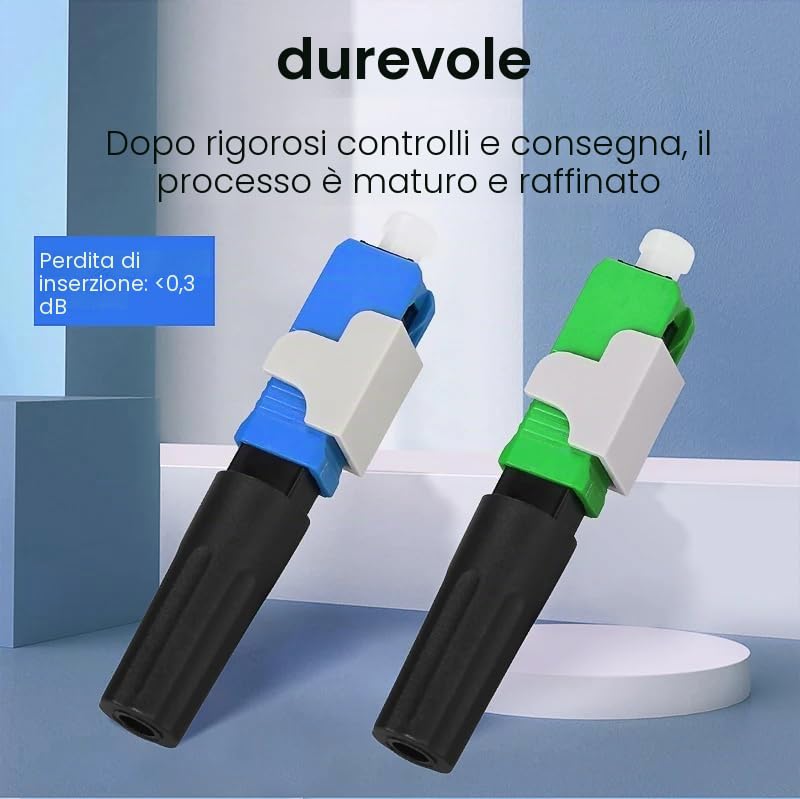 Attenuatore in fibra ottica SC APC 1dB-30dB per il controllo del