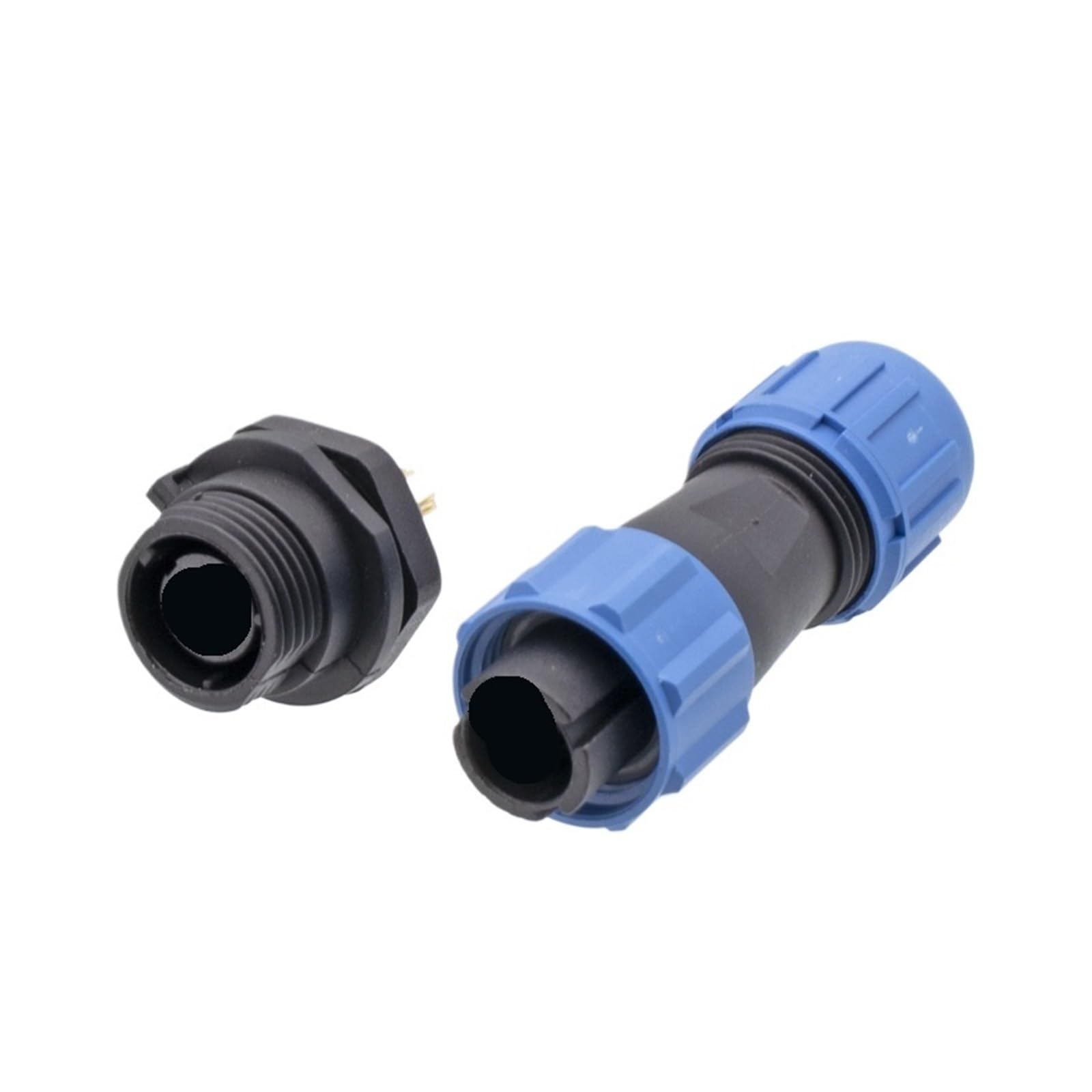 Conector circular impermeable SP1110-S de 3 pines para conexiones electricas seguras