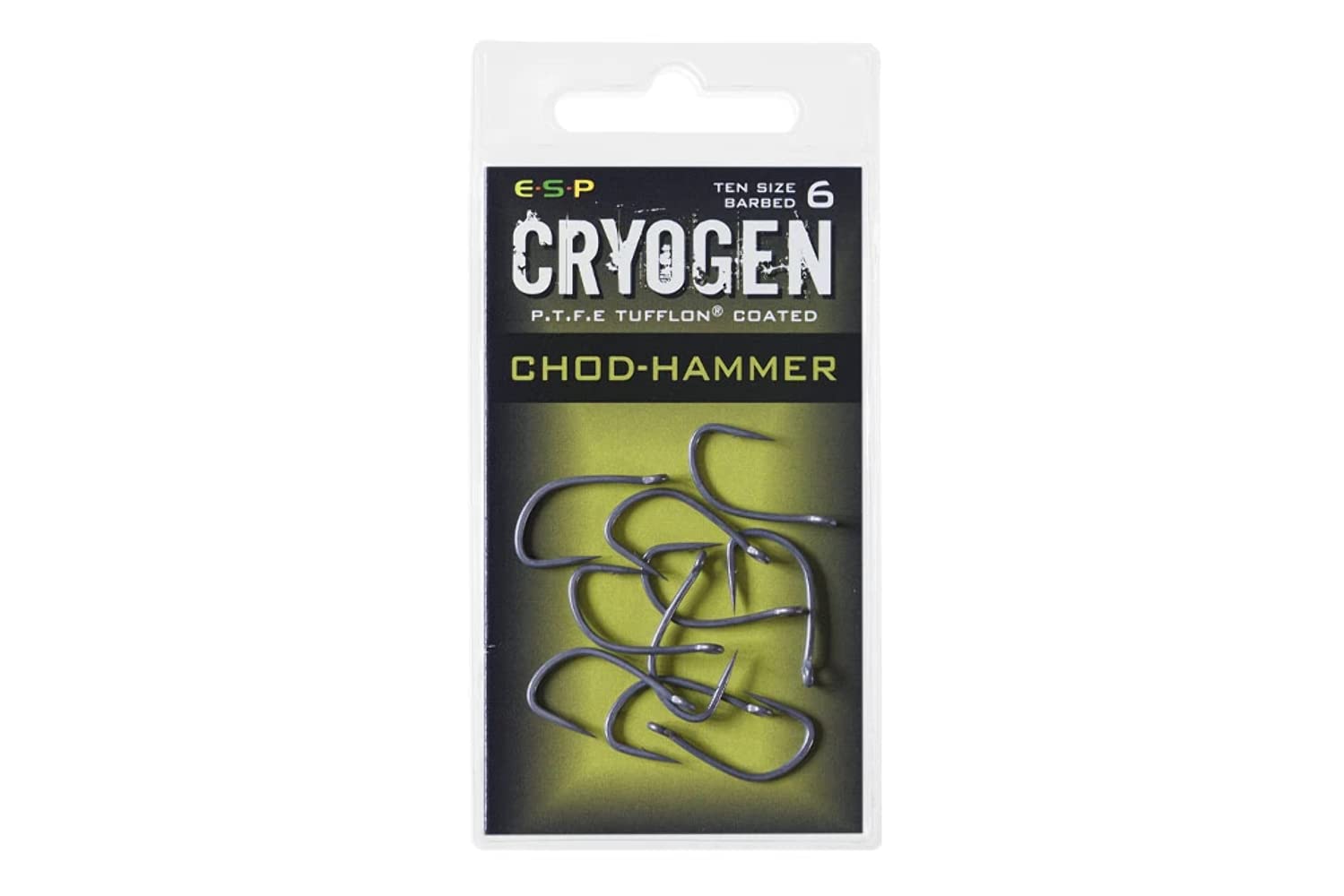 ESP Cryogen Chod Hammer Barbed Hooks: 6