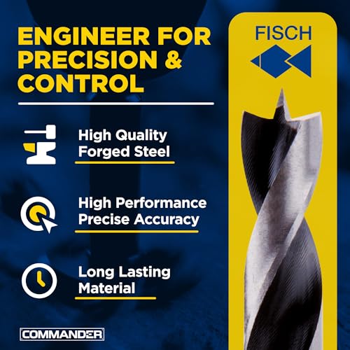 Fisch Premium Brad Point Drill Bit Set