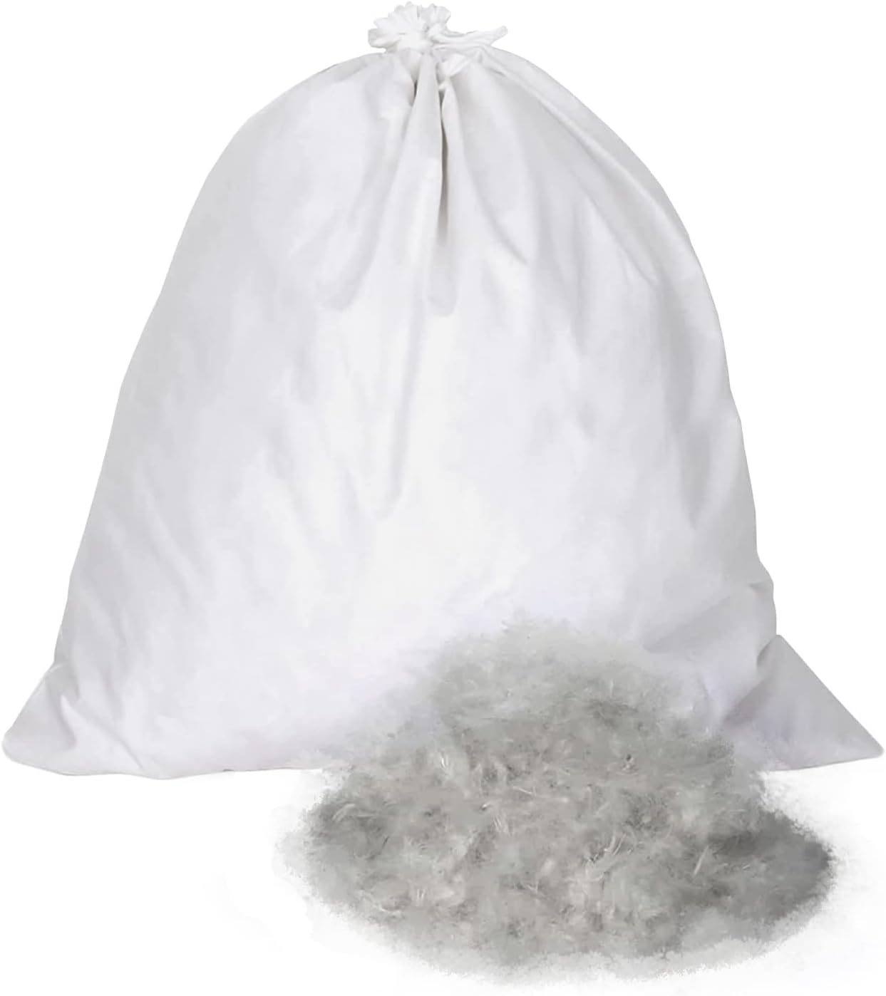 East Coast Bedding Goose Down Feather Stuffing & Fill, Pillow Filling, Repair, Restuff, Fluff for Couch Cushions, Comforters, Jackets, Bedding Products, 25/75 Blend, 10 Lbs