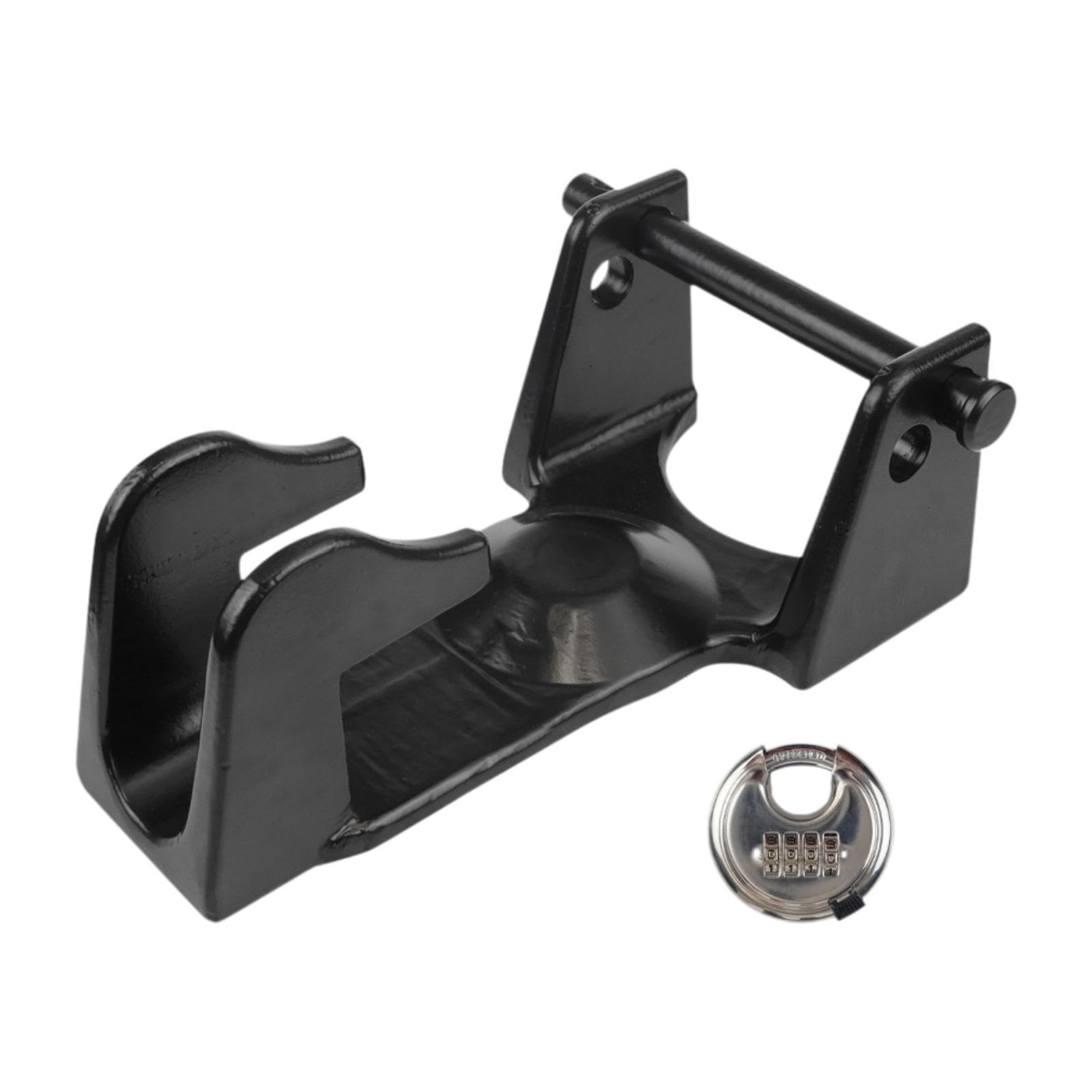 Generic Gooseneck Hitch Lock with Combination Lock Coupler Trailer Lock Black Motors| Parts & Accessories| Car & Truck Parts| Exterior| Towing & Hauling | Parts & Accessories-image-16