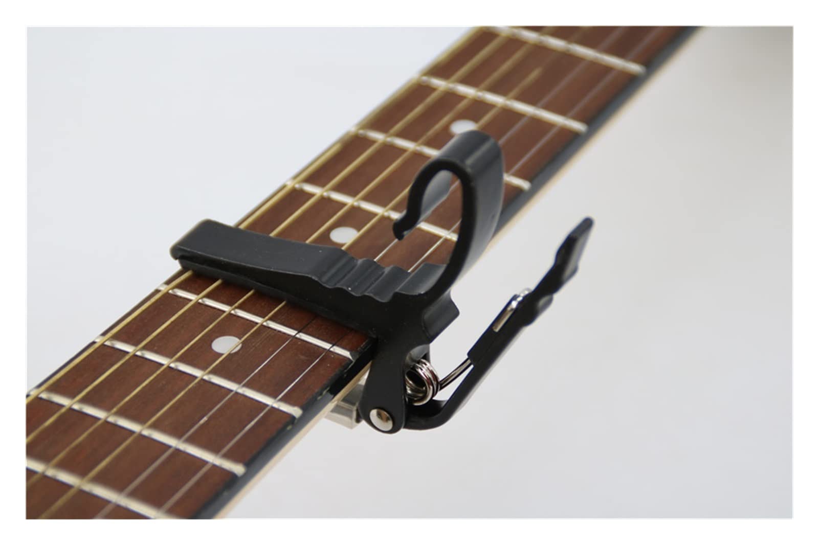 TSTS Aluminiumlegierung Gitarre Capo Für Akustische Holzgitarre Ukulele Tuning Clamp Legierung Schädel Bronze Capo Gitarren-Werkzeuge (Color : 3)