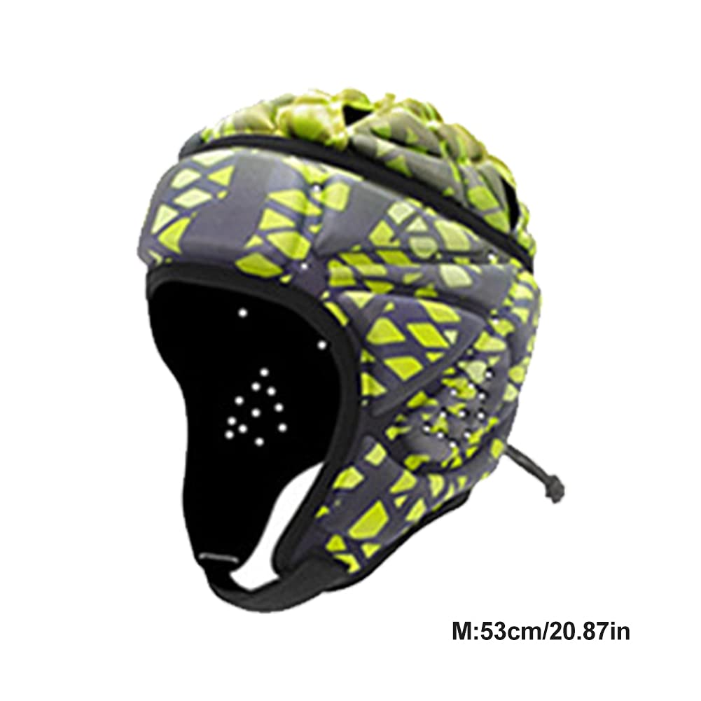 Casque de rugby souple respirant pour sports de plein air, jeunes adultes, drapeau de football, patinage à roulettes, cyclisme et plus encore