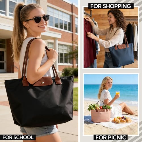 Bolsa Tote para Mujer con Cierre y Compartimentos miniatura 2