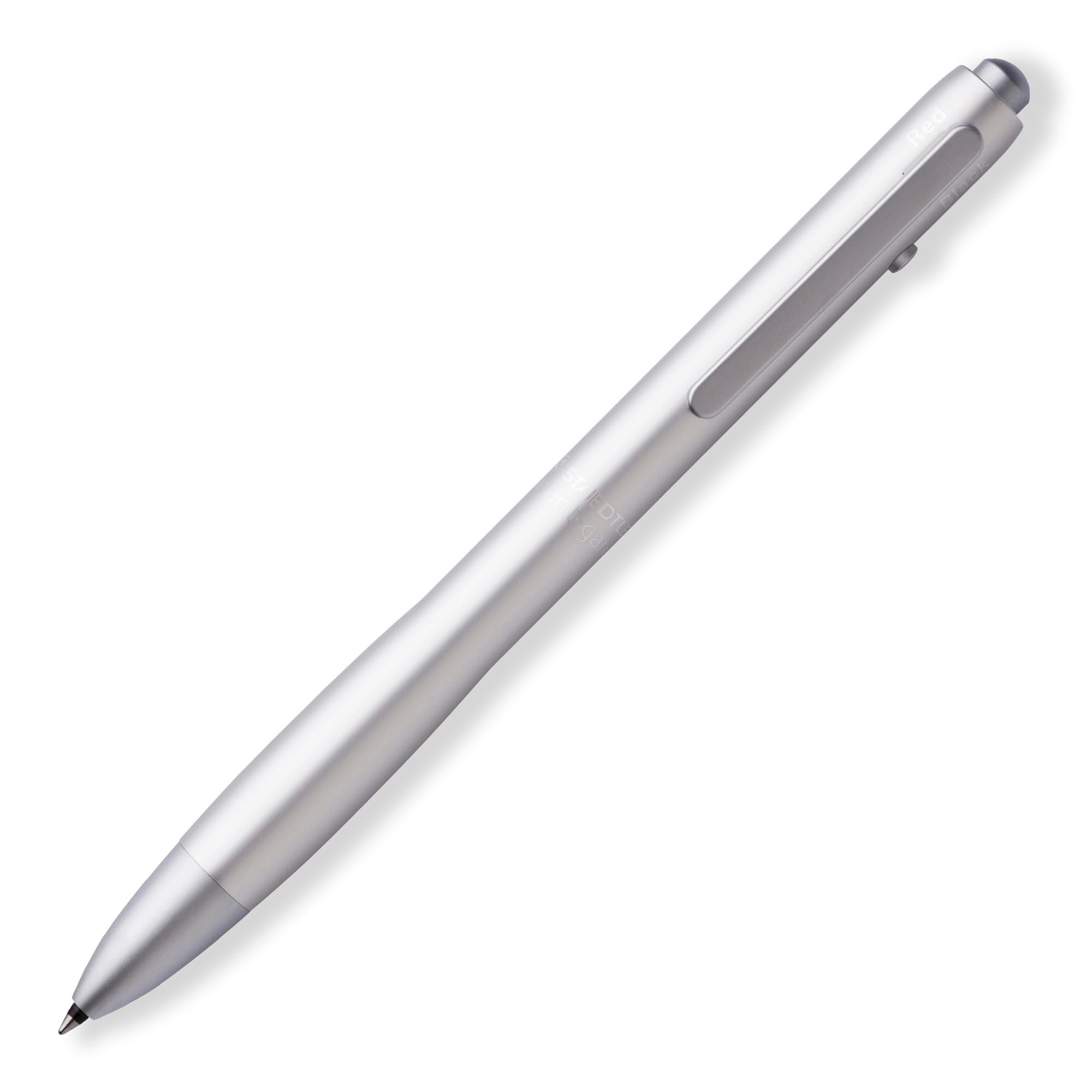 Multi-Function 927 AG S 4 in 1 Pen (Silver Barrel). A Smooth and Pleasant Writing Experience. It Has Three Ball Pens and One Mech. Pencil Function in It