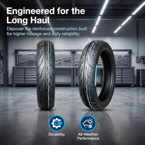 NiuJKun 70/90-14 Tubeless Scooter Tire