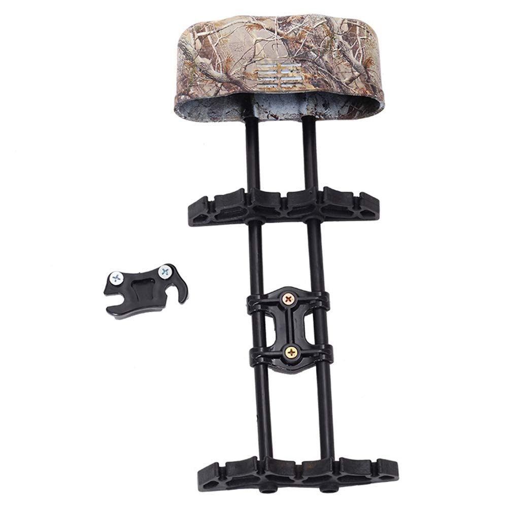 Jeenuuder 1Pc 5 Spot Bow Accessories Quiver Holder Quick Release Lock Case Archery Compound Bow Camo