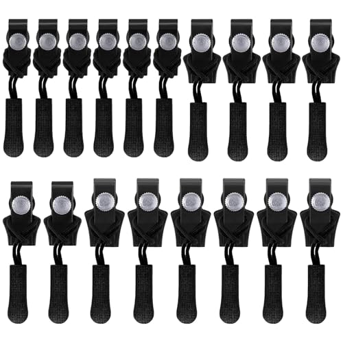 18 piezas de cierre de cremallera, reemplazo de cremallera, cremallera para reparación de cremallera, juego de reparación de cremallera, deslizador para chaqueta, mochila, equipaje (3 tamaños)