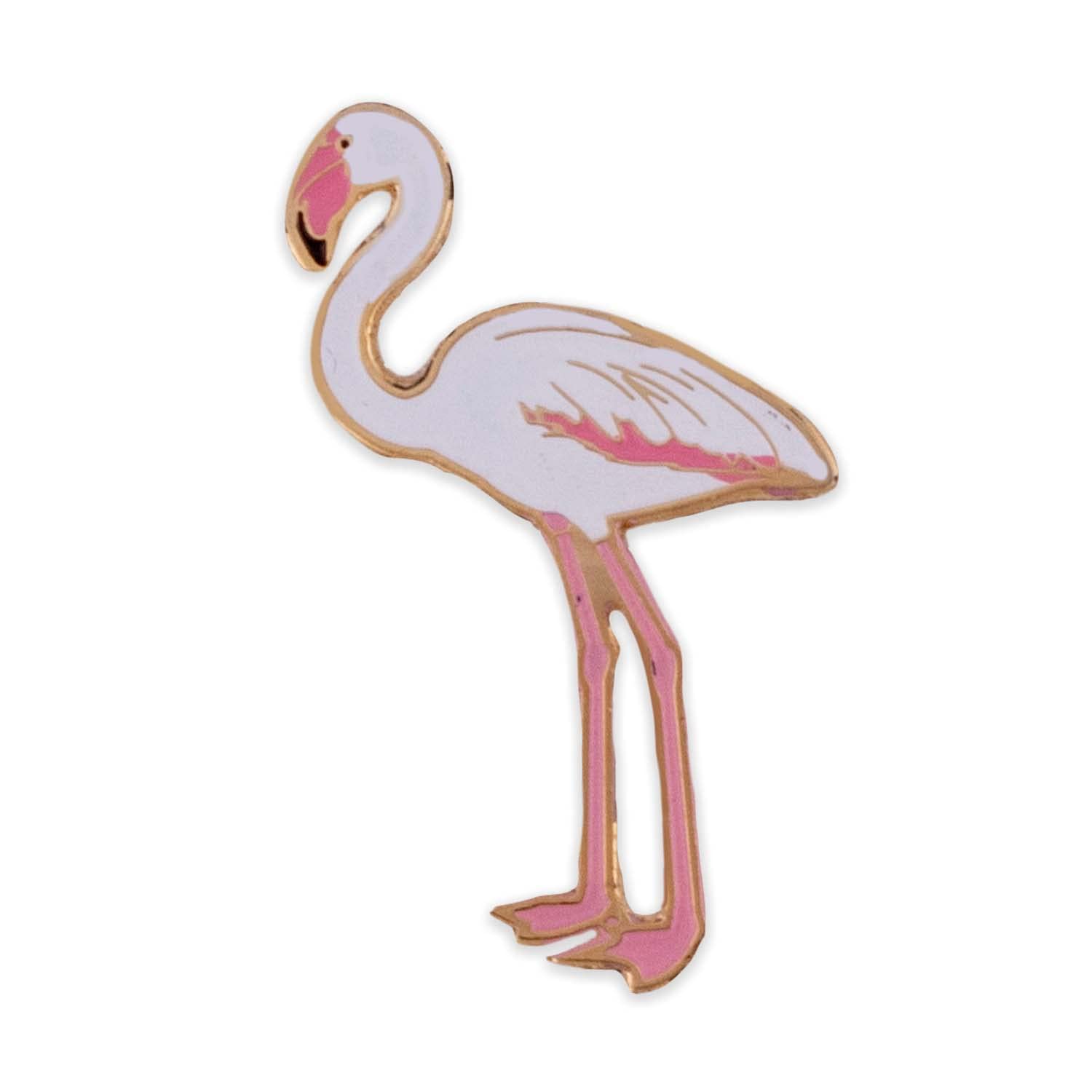WWF-India | Bird Lapel Pin - Greater Flamingo | Metal Enamelled | Unisex Accessory (B07TV5XHQ8) Amazon Price History, Amazon Price Tracker