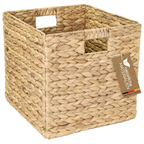 HMF Aufbewahrungskorb, Korb geflochten aus Wasserhyazinthe Seegras |...