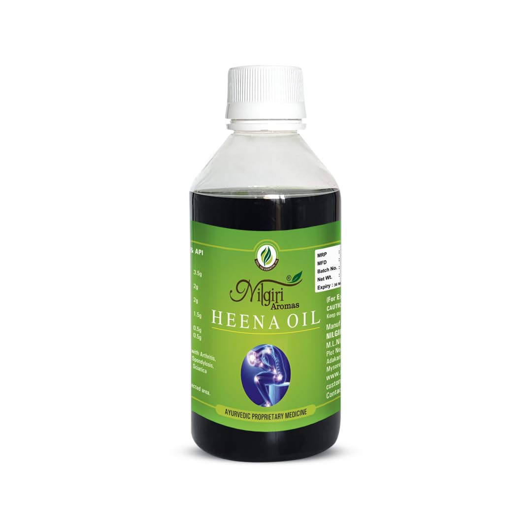 Nilgiri Aromas Pure and Natural Heena Oil 100ml