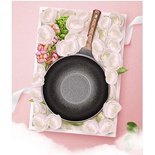 Wok antiadherente con tapa y espátula miniatura 5