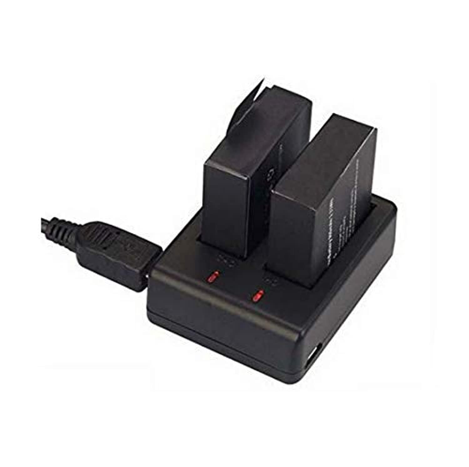 eWINNER For SJCAM Action Camera Accessories Battery Dual Charger For SJ4000 SJ4000 Wifi SJ4000+ SJ5000 SJ5000+ M10 With USB Cable