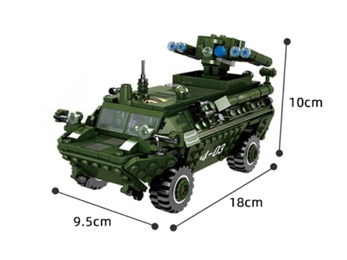 Amazon | AFM 中国軍 AFT-9 対戦車ミサイルランチャー搭載装甲車