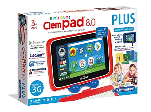 Clementoni - 16615 - Tablet - Il Mio Primo Clempad 8.0 Plus