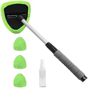 Poignée télescopique d'essuie-glace de rétroviseur Automobile, grattoir en caoutchouc Portable, outil de nettoyage, brosse de détail de voiture, pièce accessoire 34 Poignée télescopique d'essuie-glace de rétroviseur Automobile, grattoir en caoutchouc Portable, outil de nettoyage, brosse de détail de voiture, pièce accessoire 34